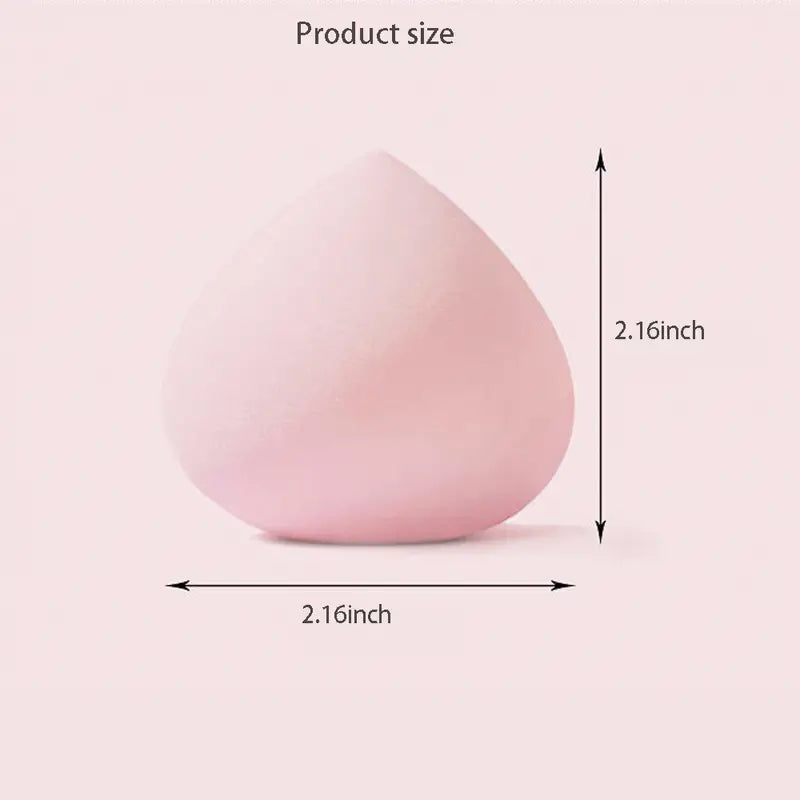 Peach Shaped Makeup Sponge for Wet and Dry Use (1pc)
