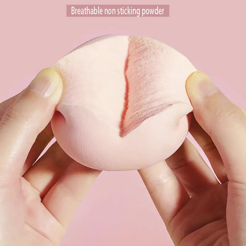 Peach Shaped Makeup Sponge for Wet and Dry Use (1pc)
